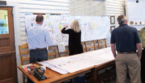 Figure 7 Executives begin mapping out company processes