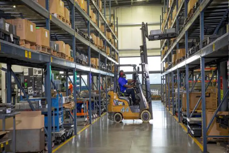Warehousing - metal storage facility
