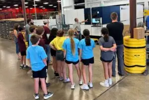 GSM facility plant tour - metal fabrication operations