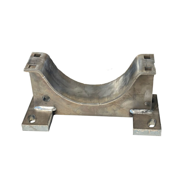 Custom metal-welded hinges and parts.